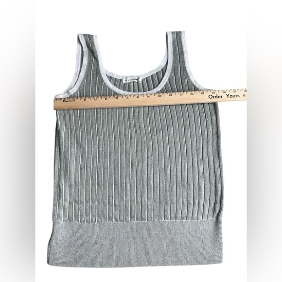 Rag & Bone The Essential Rib Scoop Neck Tank - Picture 4 of 6